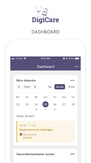 DigiCare Screenshot 1