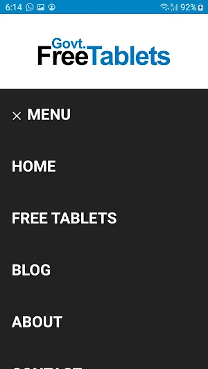 Freee Government Tablets Screenshot 1