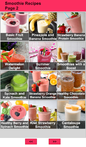 120 Smoothie Recipes : Healthy Screenshot 1