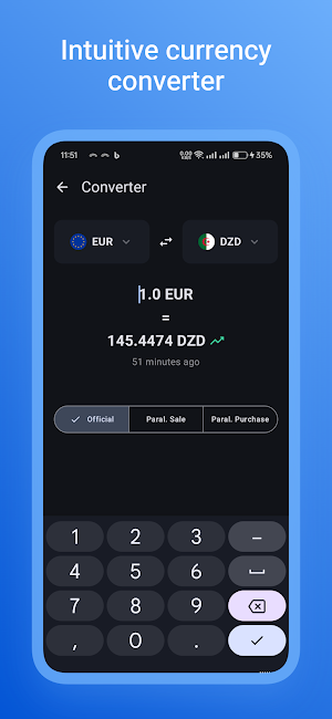 Change DZ: Exchange Rate Screenshot 3