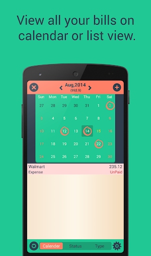 Home budget with sync Screenshot 3