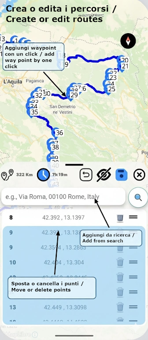 Moto Gpx Editor and Navigator Screenshot 3
