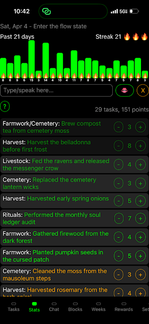 AI Task Agent Todo List Scythe Screenshot 0