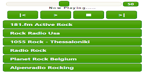 Rock Radio Player Live Music Screenshot 2