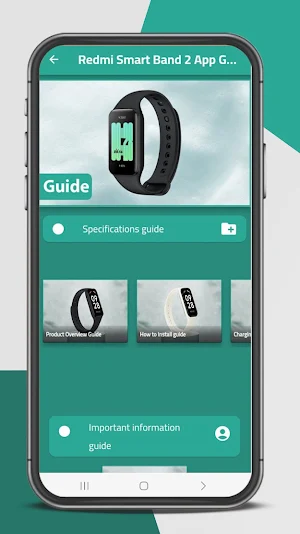 Redmi Smart Band 2 App Guide Screenshot 0