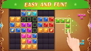 Block Puzzle: Diamond Star Blast Screenshot 2