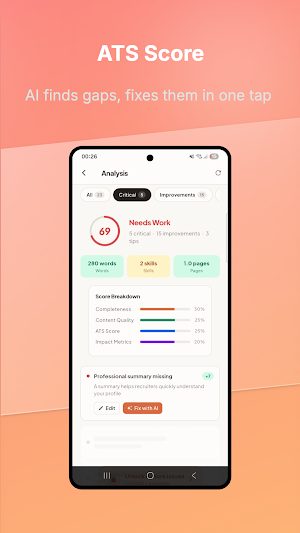 AI Resume Builder & CV Maker Screenshot 3