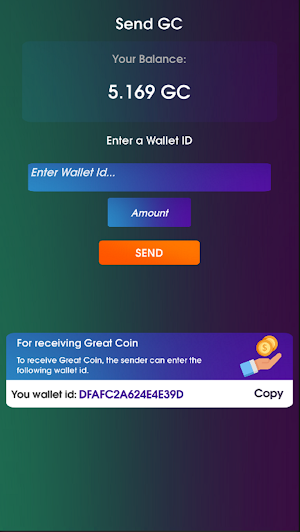 Great Coin(GC) - Crypto Mining Screenshot 1