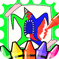 banban Garten 2 coloring game