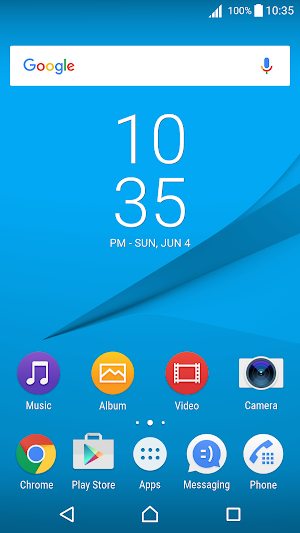 Nougat Theme Screenshot 0