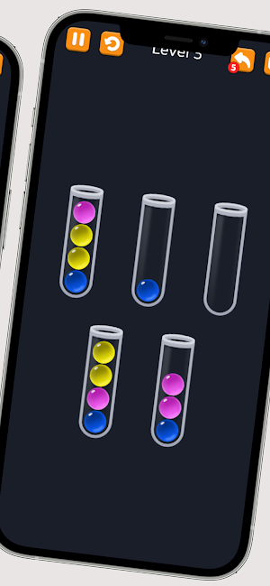 Tube Ball Sort Screenshot 2