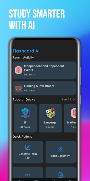 Flashcard AI Screenshot 0