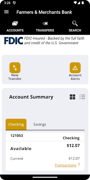 Farmers & Merchants Bank TX Screenshot 1