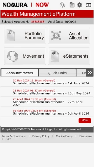 Nomura Wealth Screenshot 2