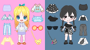 Chibi Doll: Dress Up & Make Up Screenshot 0