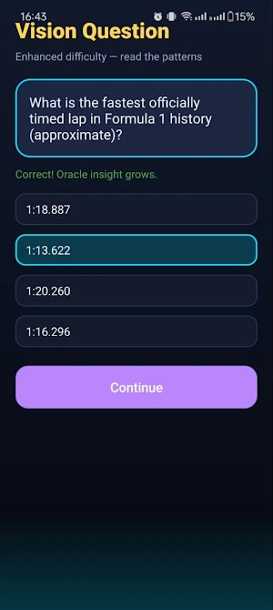 Cup Oracle Screenshot 2