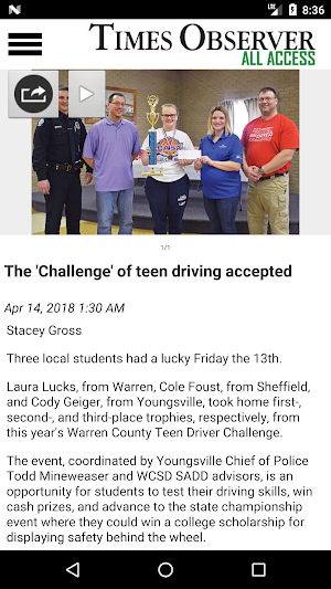 Times Observer All Access Screenshot 3