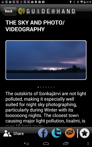 Sonkajärvi GUIDE@HAND Screenshot 3