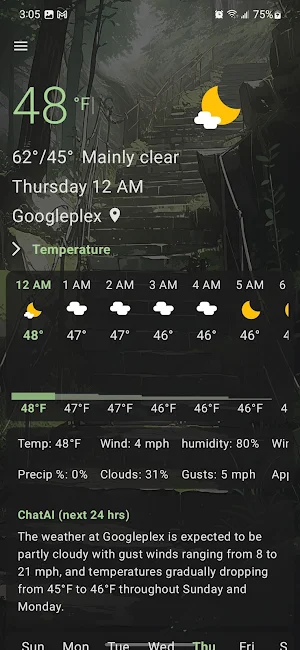 WeatherAI Screenshot 3