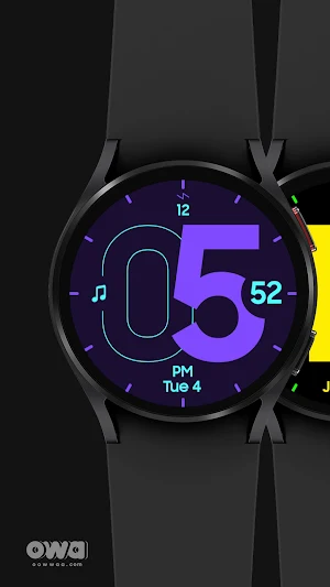 Big Hour Watch Face 029 Screenshot 0