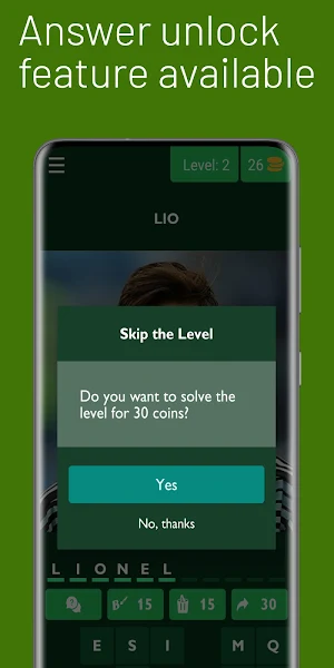 Football Player Quiz Screenshot 2