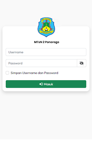 e-Vocard MTsN 2 Ponorogo Screenshot 0