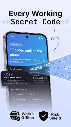 Secret Codes: View Phone Info Screenshot 0