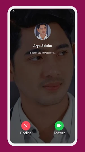 Arya Saloka Call Simulator Screenshot 2