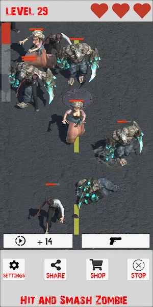 Hit and Smash Zombie Screenshot 2