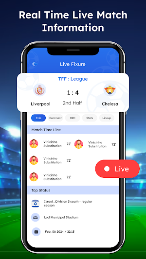 Football Live Score & Comment Screenshot 3