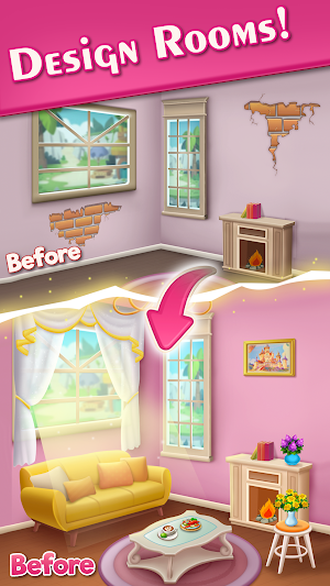Girl home cleaning game Screenshot 0
