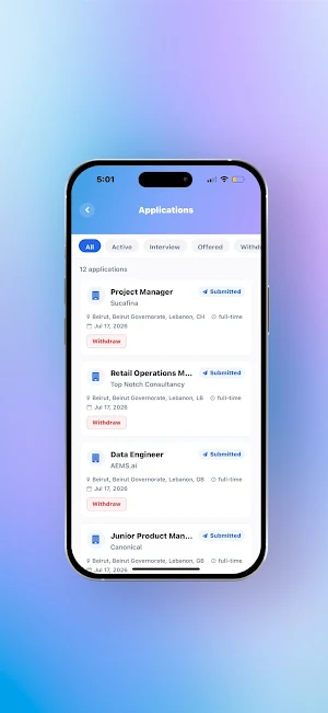 Rcrut - AI Job Matching Screenshot 0