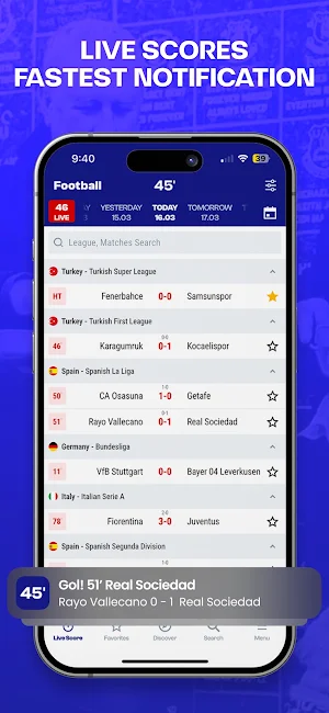 45 Scores Screenshot 0