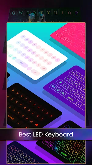 LED Keyboard:  RGB & Emoji Screenshot 0