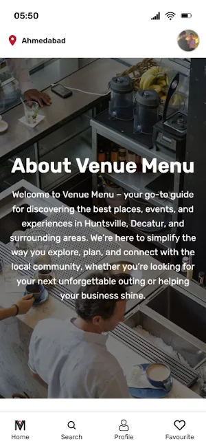 VenueMenu Screenshot 3
