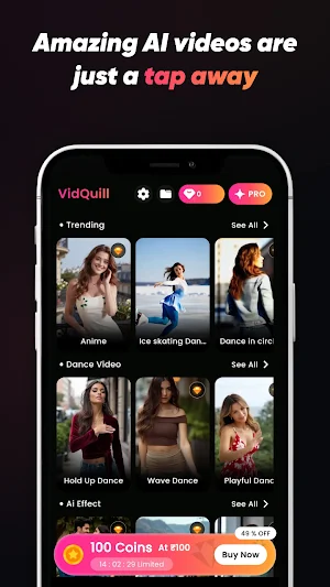 VidQuill - AI Video, AI Images Screenshot 3