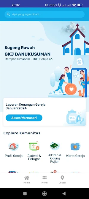 MyGereja GKJ Danukusuman Screenshot 1