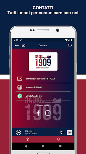 Radio1909 Screenshot 2