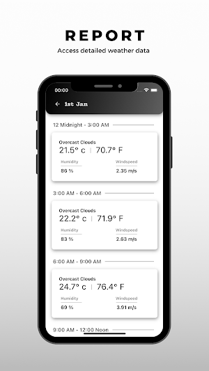 Weather+ - OnePercent Screenshot 2