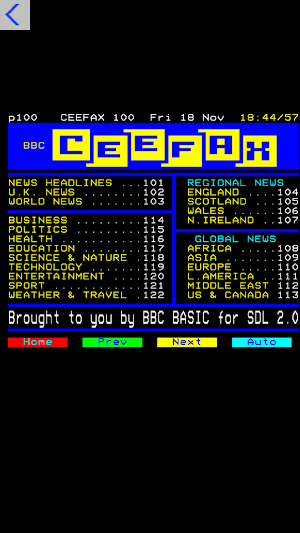 BBCBasic Screenshot 1