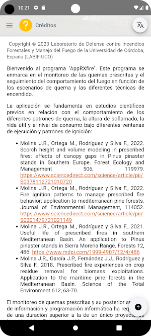AppRXfire Screenshot 1