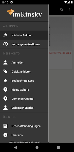 Kinsky Auctions screenshot 4
