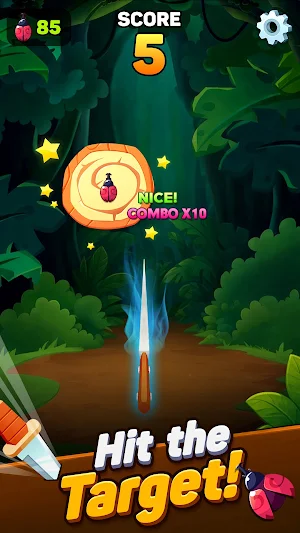 Knife Toss - Bug Hunt Screenshot 0