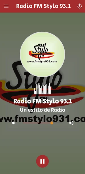 Radio FM Stylo 93.1 Screenshot 0