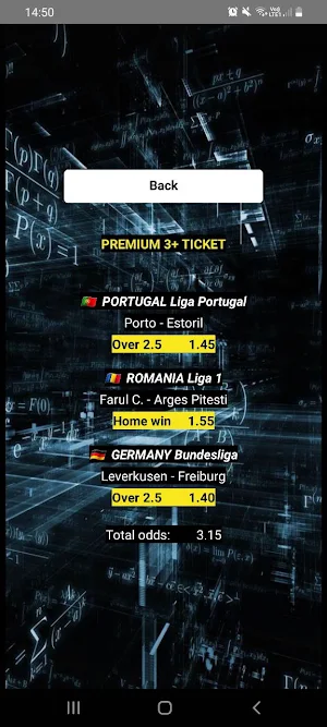 6 Single odds VIP Screenshot 1