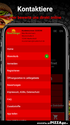 Kreuzburger Berlin App Screenshot 2