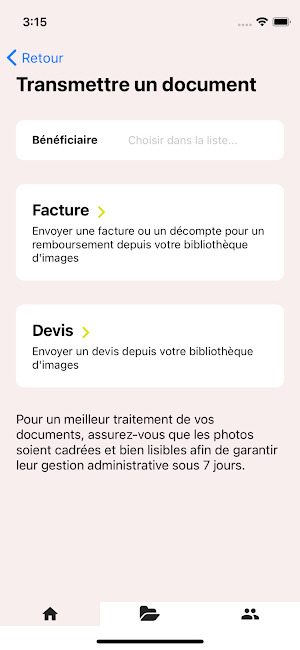 Mutuelle MHR Screenshot 2