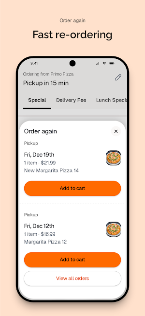 Primo Pizza To Go Screenshot 3