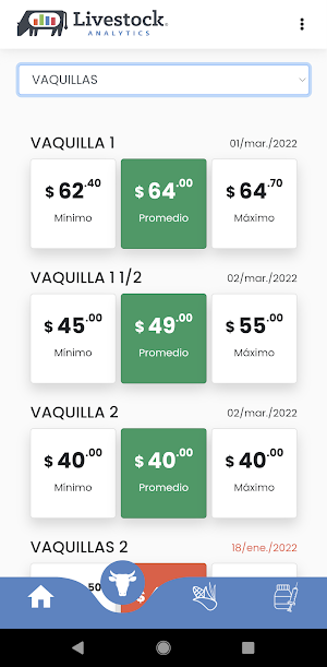Livestock A - Precios Screenshot 3