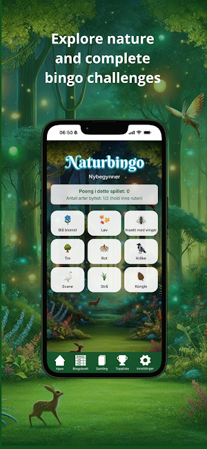 Nature Bingo Screenshot 1